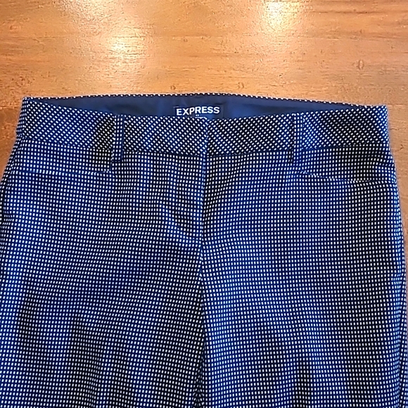 Blk/Wht Express Columnist Pants - Picture 2 of 4